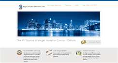 Desktop Screenshot of angelinvestordirectory.com